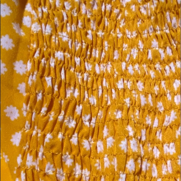 Mini Dress - Floral Yellow - Picture 4 of 4